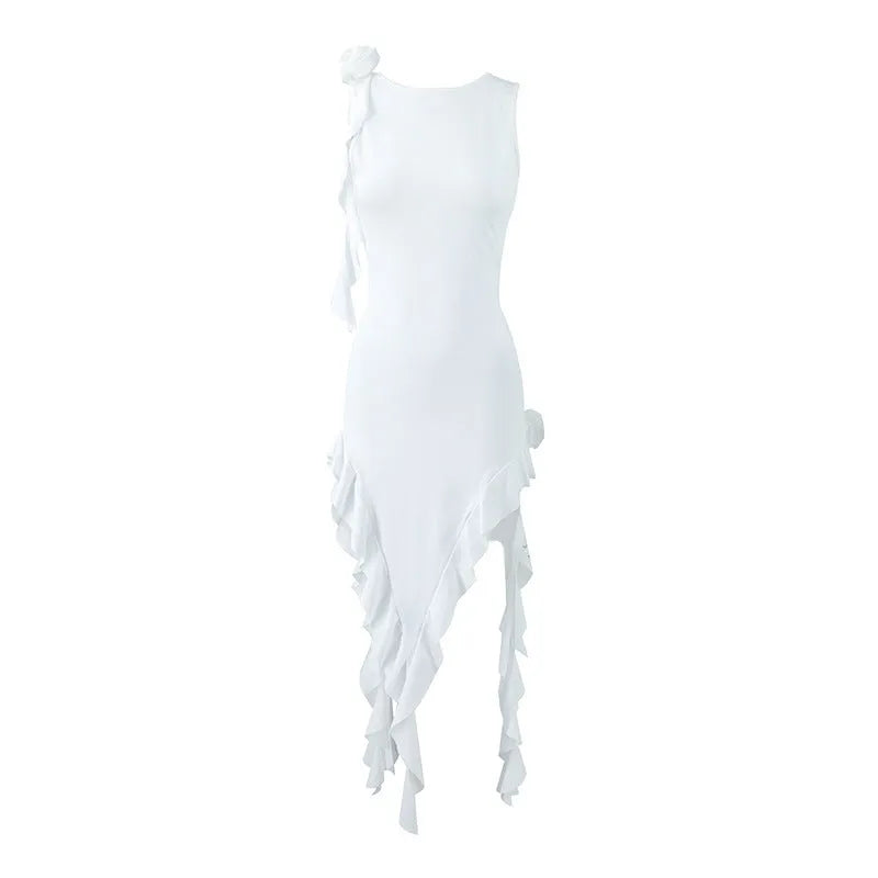 Cover Up Dress Jellyfish Ruffle Skirt - Bellarte Enchanté Cover Up Dress Jellyfish Ruffle Skirt